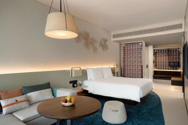 Hyatt Regency Koh Samui-休閒客房, 1 張特大雙人床, 海景-7
