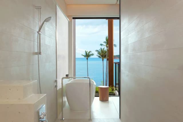 Hyatt Regency Koh Samui-俱乐部客房, 1 张特大床, 海洋景观-6