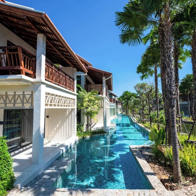 Grand Mercure Khao Lak Bangsak-华丽双床房, 2 张单人床, 使用泳池-3