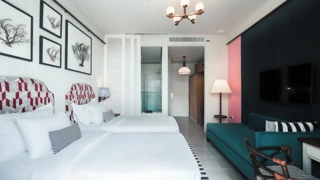 甜蜜馬麗娜度假村 - 自然 - 卡塔海灘 - SHA Extra Plus 認證-豪華客房, 可使用泳池-11