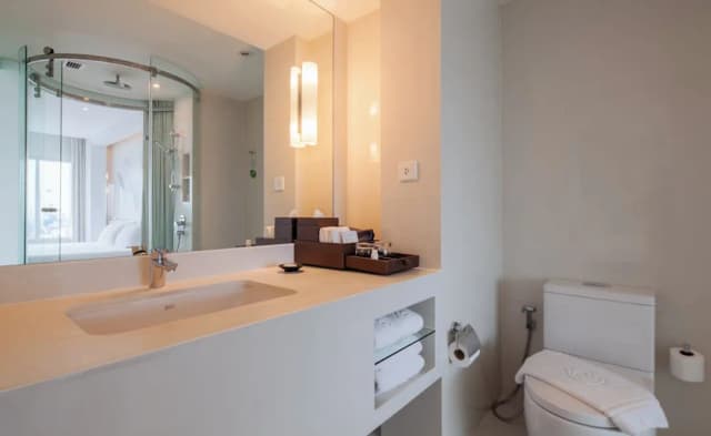 盛泰樂曼谷水門酒店-豪華客房, 1 張特大雙人床, 城市景-6