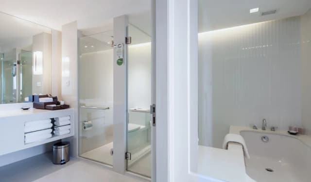 盛泰樂曼谷水門酒店-豪華套房, 1 張特大雙人床及 1 張梳化床, 城市景-7