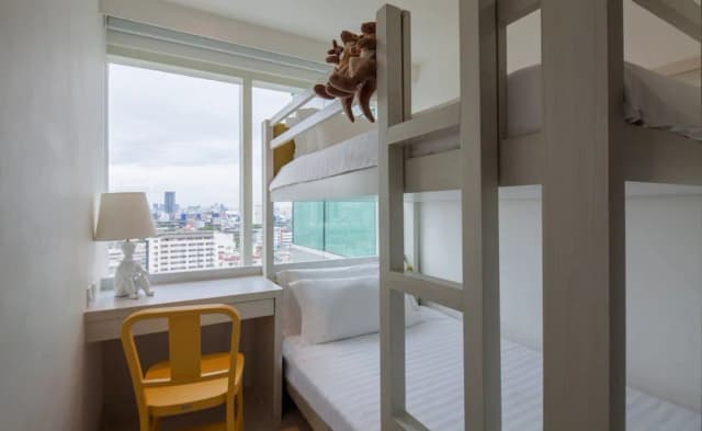 盛泰樂曼谷水門酒店-家庭客房 (Deluxe, Residence King + Bunk Beds)-3