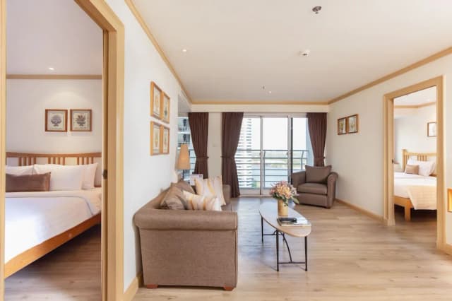 曼谷河濱 - SHA Extra Plus 認證-高級客房, 2 間臥室-1