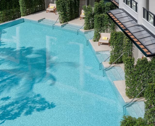 Centara Reserve Samui-华丽客房, 使用泳池-1