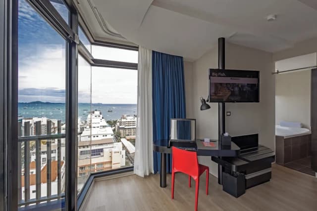 Siam@Siam Design Hotel Pattaya-Studio Ocean View 1 King-3
