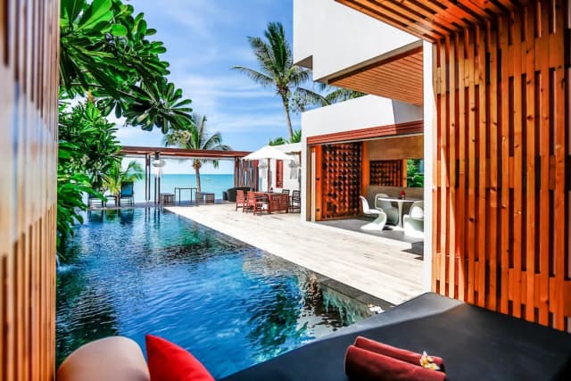 파빌리온 사무이 풀 레지던스-3 Bedroom Pavilion Beach Front Pool Residence-1
