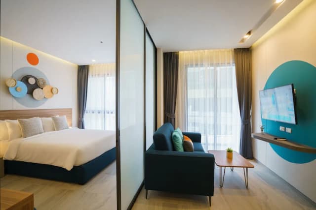 HOMAプーケットタウン-Apartment, 1 Bedroom, Balcony + Free Coworking Space-4