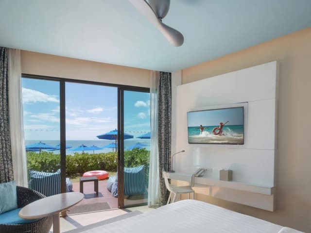 オZ チャウエン サムイ-デラックス ルーム シングルベッド 2 台 ビーチフロント-1