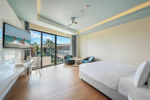 オZ チャウエン サムイ-デラックス ルーム キングベッド 1 台 コーナー-6