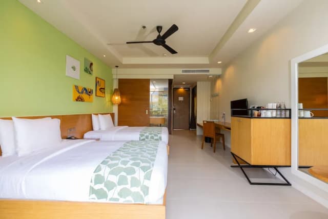 Holiday Ao Nang Beach Resort Krabi-Family Garden View Room-6