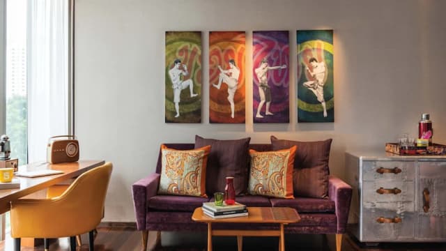 Hotel Indigo Bangkok Wireless Road by IHG-Premium Room, 1 King Bed, Balcony, City View-13