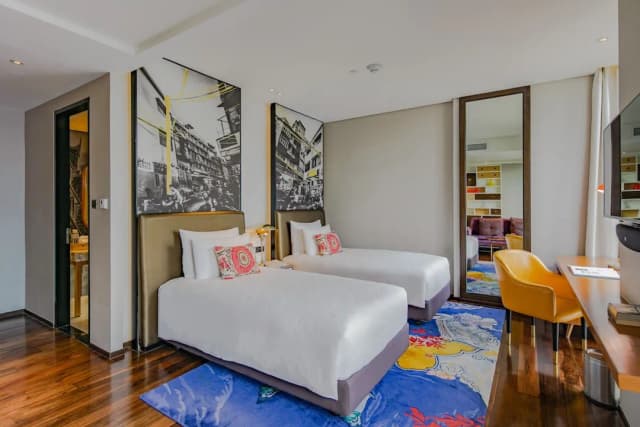 Hotel Indigo Bangkok Wireless Road by IHG-Standard Room, 2 Twin Beds-2