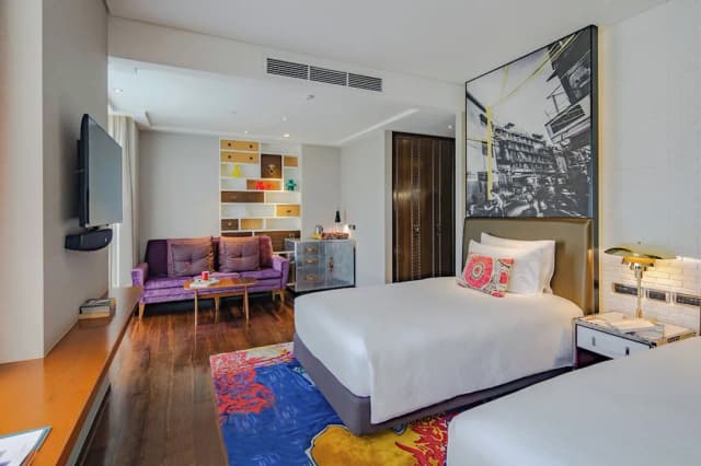 Hotel Indigo Bangkok Wireless Road by IHG-Standard Room, 2 Twin Beds-8