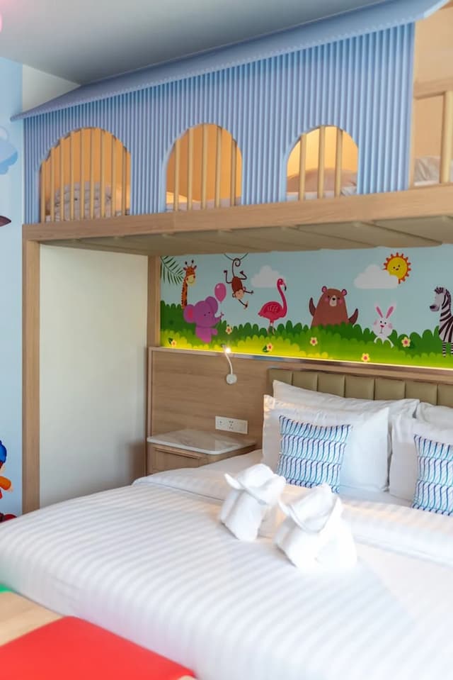 Infinity Aonang Krabi Hotel-家庭客房, 泳池景-4