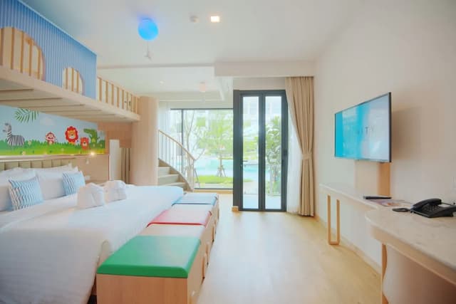 Infinity Aonang Krabi Hotel-家庭客房, 泳池景-6