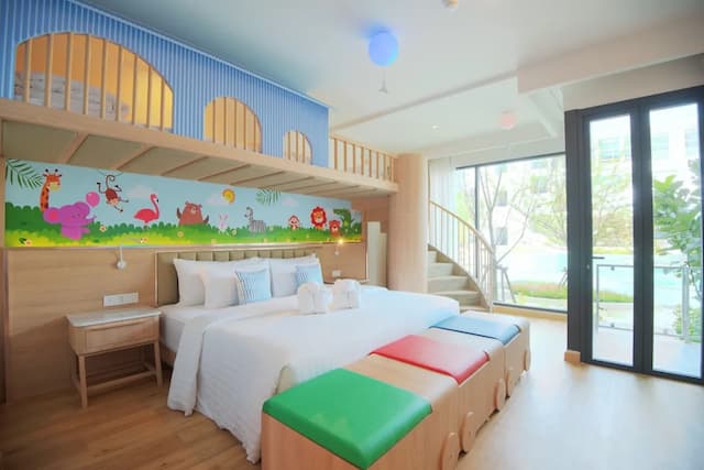 Infinity Aonang Krabi Hotel-家庭客房, 泳池景-1