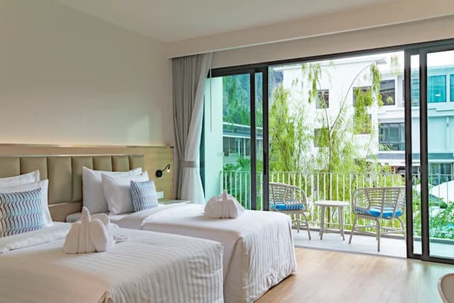 Infinity Aonang Krabi Hotel-豪華雙人或雙床房, 泳池景觀-7