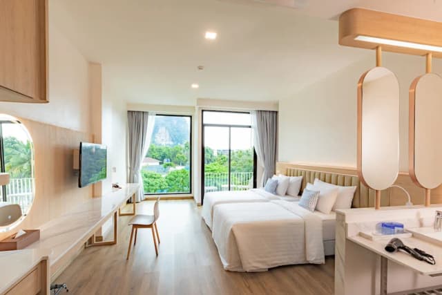 Infinity Aonang Krabi Hotel-豪華雙人或雙床房, 山景-4