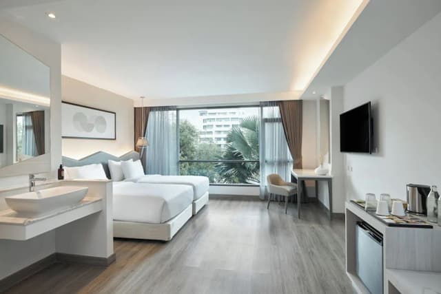 曼谷宜居飯店-豪華客房, 公園景觀-4