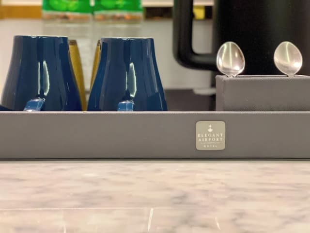 Elegant Airport Hotel-家庭四人房, 多张床-11