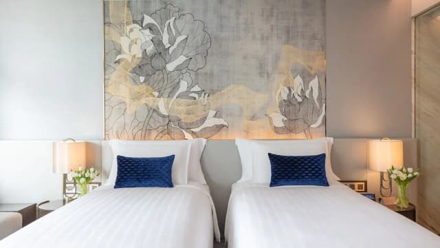 차트리움 그랜드 방콕-디럭스 트윈룸-2