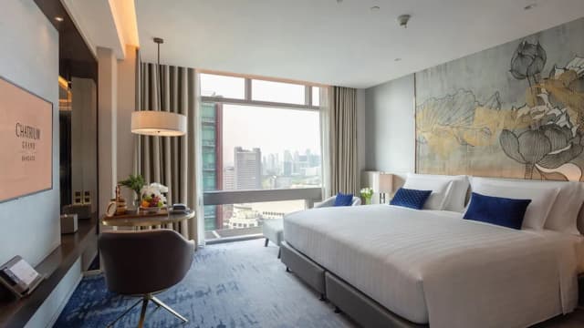 차트리움 그랜드 방콕-Executive Suite Double Room-4