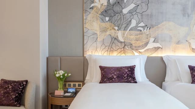 차트리움 그랜드 방콕-프리미어 트윈룸-1