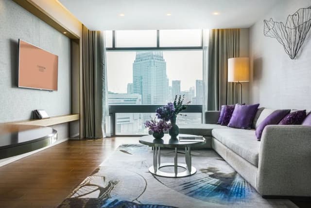 차트리움 그랜드 방콕-One Bedroom Suite Double Room-9