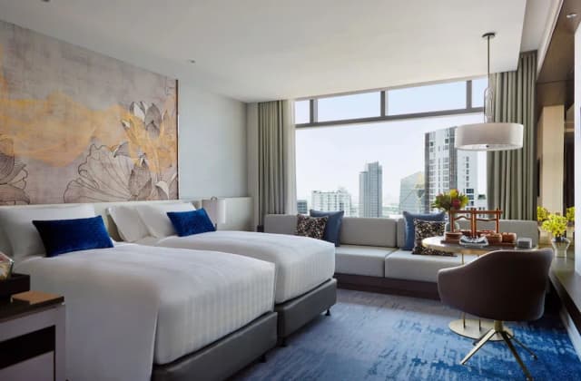 차트리움 그랜드 방콕-클럽 트윈룸-1