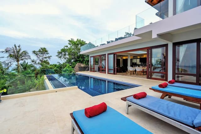 샌들우드 럭셔리 빌라-3 Bedroom Ocean View Grand Pool Villa-13