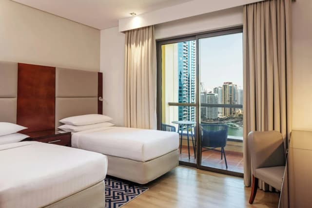 杜拜萬豪卓美亞海灘三角洲酒店-套房, 4 間臥室, 露台-3