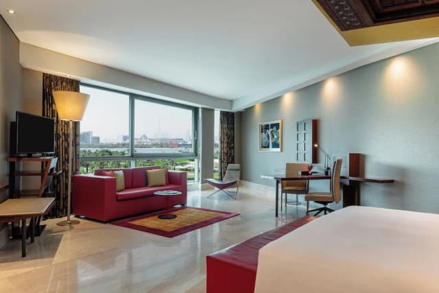 더 크릭사이드 호텔 두바이, 아코르 호텔-이그제큐티브 스위트, 킹사이즈침대 1개, 시내 전망-4