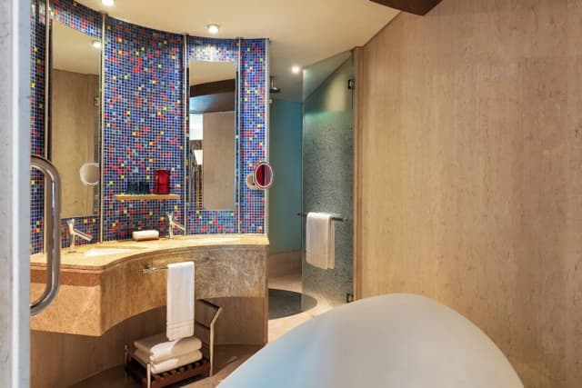 더 크릭사이드 호텔 두바이, 아코르 호텔-슈피리어룸, 킹사이즈침대 1개, 정원 전망-7