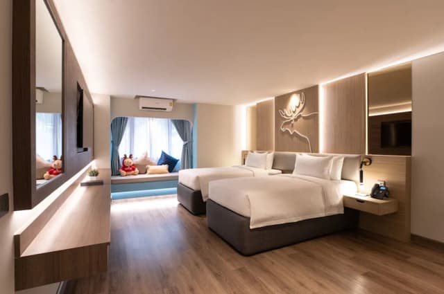 Moose Hotel Nimman-Superior Twin Bed-6