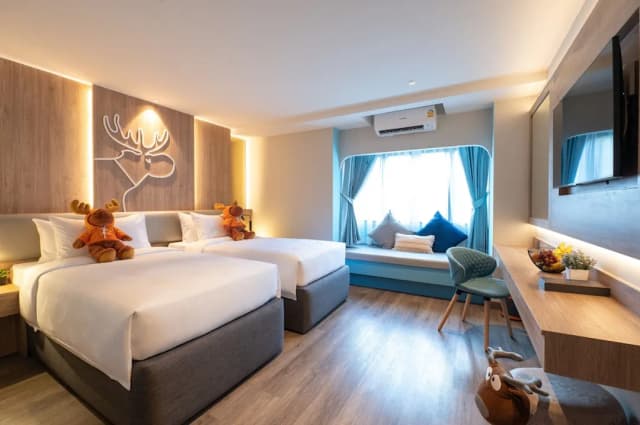 Moose Hotel Nimman-Superior Twin Bed-1