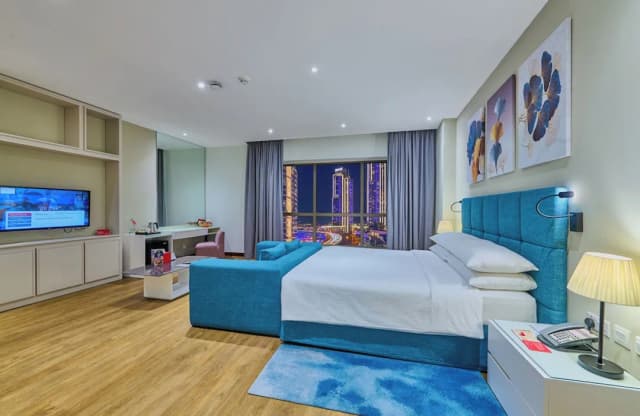 라마다 호텔 & 스위트 바이 윈덤 두바이 JBR-디럭스룸, 킹사이즈침대 1개, 시내 전망-1