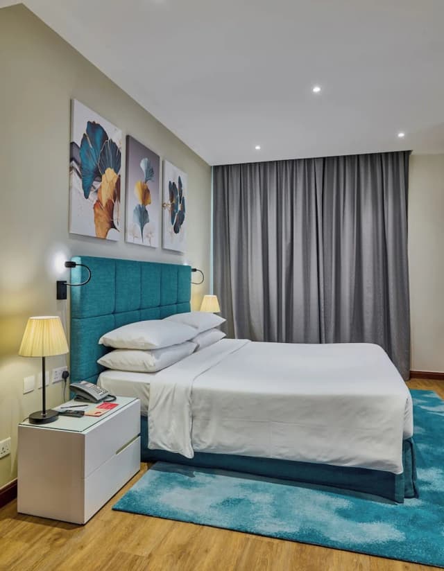 라마다 호텔 & 스위트 바이 윈덤 두바이 JBR-스위트, 킹사이즈침대 1개, 발코니, 시내 전망-3