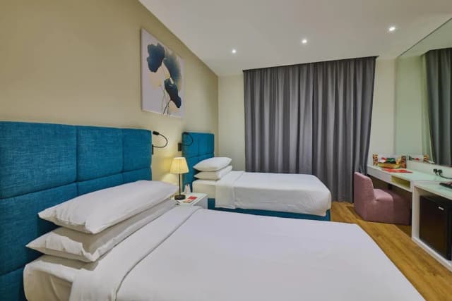 라마다 호텔 & 스위트 바이 윈덤 두바이 JBR-디럭스룸, 싱글침대 2개, 시내 전망-7