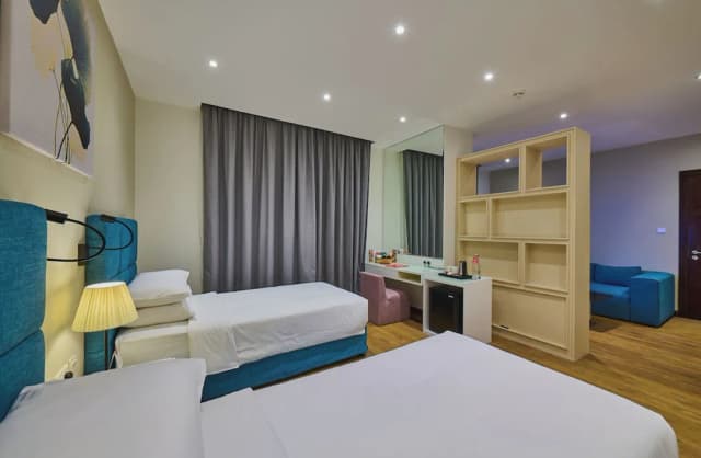 라마다 호텔 & 스위트 바이 윈덤 두바이 JBR-디럭스룸, 싱글침대 2개, 시내 전망-2