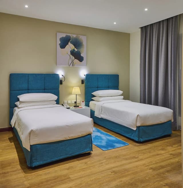 라마다 호텔 & 스위트 바이 윈덤 두바이 JBR-디럭스룸, 싱글침대 2개, 시내 전망-6