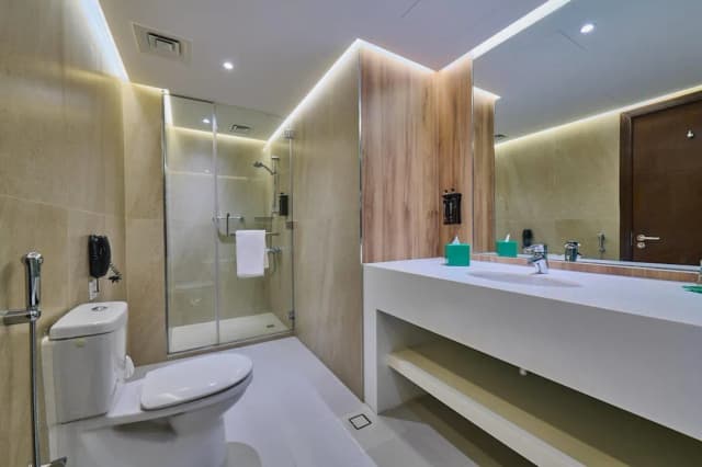 라마다 호텔 & 스위트 바이 윈덤 두바이 JBR-디럭스룸, 싱글침대 2개, 시내 전망-10