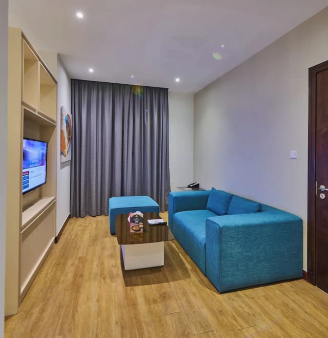 라마다 호텔 & 스위트 바이 윈덤 두바이 JBR-디럭스룸, 싱글침대 2개, 시내 전망-3