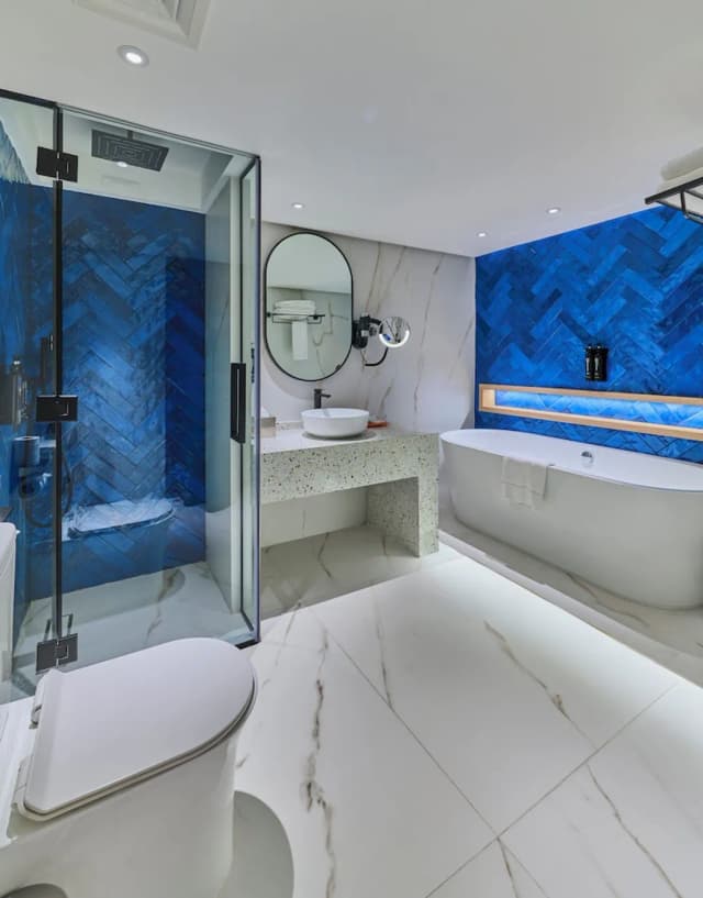 라마다 호텔 & 스위트 바이 윈덤 두바이 JBR-펜트하우스, 침실 2개, 테라스 (Suite)-9