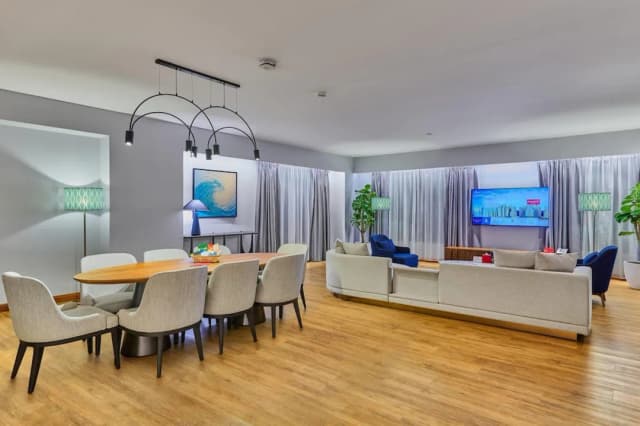 라마다 호텔 & 스위트 바이 윈덤 두바이 JBR-펜트하우스, 침실 2개, 테라스 (Suite)-13