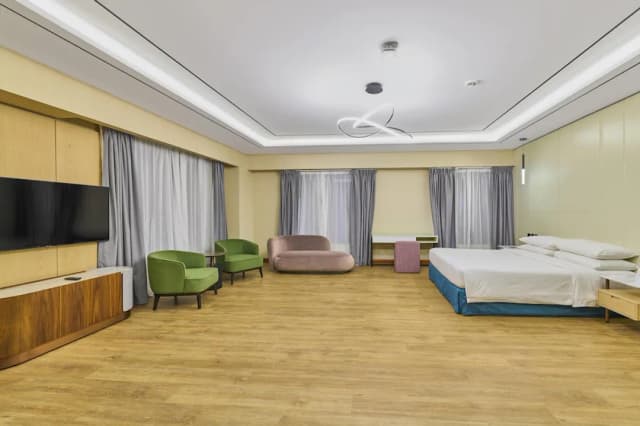 라마다 호텔 & 스위트 바이 윈덤 두바이 JBR-펜트하우스, 침실 2개, 테라스 (Suite)-12