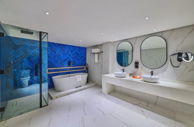 라마다 호텔 & 스위트 바이 윈덤 두바이 JBR-펜트하우스, 침실 2개, 테라스 (Suite)-10