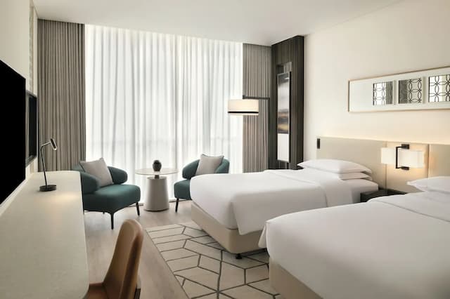 쉐라톤 그랜드 호텔, 두바이-패밀리룸, 침대(여러 개)-1