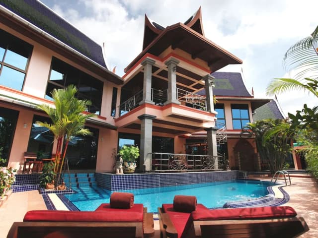 卡塔海景別墅酒店-Three Bedroom Thai Style Luxury Villa with Private Pool-22