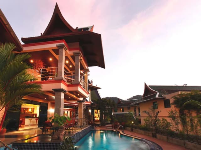 卡塔海景別墅酒店-Four Bedroom Thai Style Luxury Villa with Private Pool-21